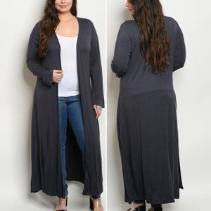 SLATE DUSTER / CARDIGAN